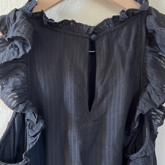 Petite black Loft maxi dress XSP - Picture 5 of 7